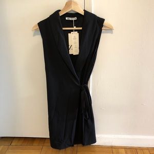NWT ZARA BLAZER MINI DRESS